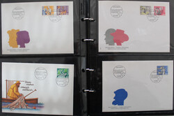 1961-2002, ca. 100verschied., anschriftenfreie ("bessere") ...