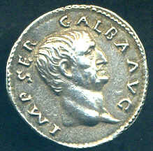 10.30.170: Ancient Coins - Roman Imperial Coins - Galba, 68 - 69