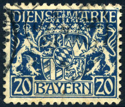 15: Altdeutschland Bayern - Dienstmarken