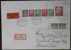 BUND + BERLIN ZUSAMMENDRUCKE Netter Posten von über 80 Belegen (auch ...