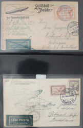 7690: Collections and Lots Zeppelin and Airmail