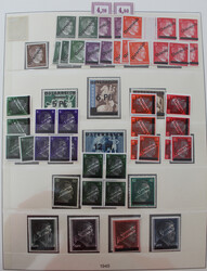 1945-1964: Slg. In den Hauptnummern überkomplett im Lindner-R ...