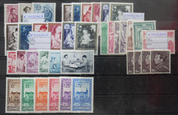 1849-1975: Kleiner Posten auf 10 A5 Steckkarten im Album, ...