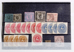 BAYERN bis WÜRTTEMBERG Bestand im dicken Steckbuch, unterschiedliche ...