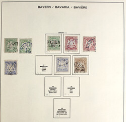 15: Old German States Bavaria - Collections