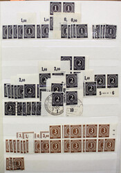 1945-1948 Dublettenbuch, dabei zahlreiche OR, ein ...