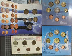 40.100.10.10: Europe - Finlande - pièces en euro - Münzsätze
