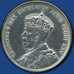 1 Dollar Georg V / Kanu, 1935  Automatically generated translation: 1 ...