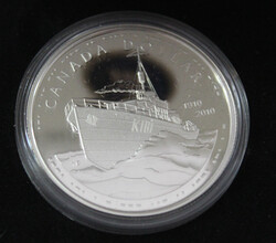 1 Dollar Elisabeth II "100 J. Marine", 2010 OVP Etui/Zertifikat  ...