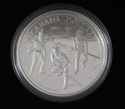 1 Dollar Elisabeth II "Krieg v. 1812", 2012 OVP Etui/Zertifikat  ...