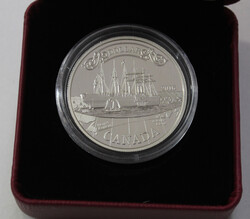 1 Dollar Elisabeth II "Transatlantik.Kabel", 2016, colorierte Haare d ...