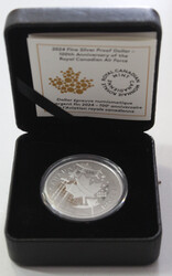 1 Dollar Charles III "Royal Airforce", 2024, OVP Etui/Zertifikat  ...