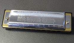 HOHNER-BIG-RIVER-HARP-HARMONICA M590017 m. Plastik-Aufbewahrungsbox, ...