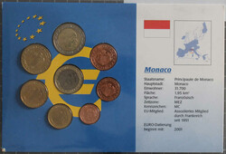 40.340.10.10: Europe - Monaco - Euro - Coins - sets
