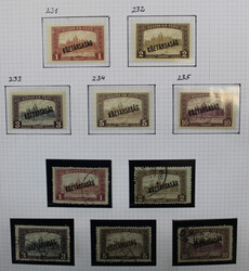 1881-2006 Slg. in 6 selbstgestalteten DAVO-Alben bis 1999 meist ...