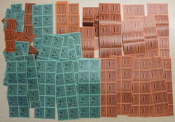 NOTGELD, kleines Lot ca. 30 Notgeldscheinen und jeder Menge ...