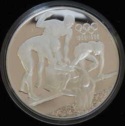 1993: 2x 20 Dollar 100 Jahre Olympische Spiele, Schwimmen / ...