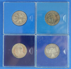 1968-75: 4x 5 Mark Koch, Kepler, Lilienthal & Jahr d. Frau alle in ...