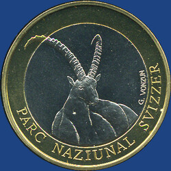 10 Franken Nationalparks / Steinbock, 2007  Automatically generated ...