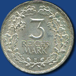 3 RM Rheinlandfeier, 1925 AAutomatically generated translation:3 RM ...