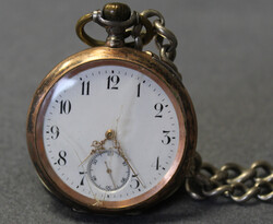 TASCHENUHR IWC 800er Silber (Deckel & Staubdeckel), mechan. Werk m. ...