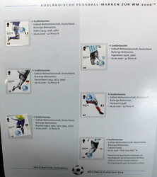 DEUTSCHE POST, 5 Motiv-Slg. (50 J. BRD, 10 J. Dt. Einheit, ...