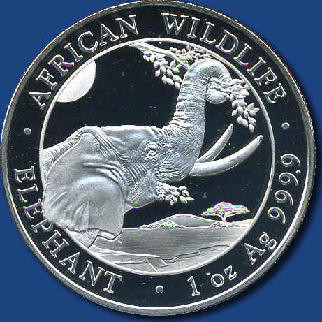 100 Schillinge African Wildlife Elephant, 2023 / 1 ...