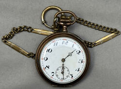 TASCHENUHR o. Hersteller, 800er Silber m. entspr. Punzen im ...