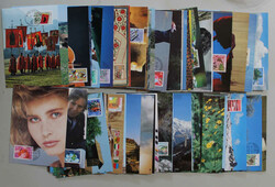 1988-1995 Maximumkarten, saubere Slg. der MiNr 1364-1547 kpl. aus ...