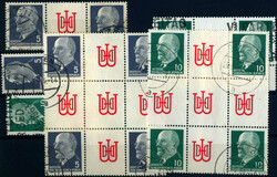 1380: German Democratic Republic - Se-tenant prints