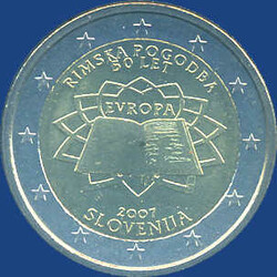 40.490.10.30: Europe - Slovénie - pièces en euro - numéros spéciaux