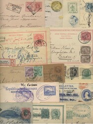 7355: Sammlungen und Posten Übersee - Briefe Posten