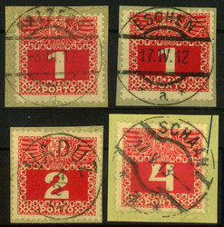 4175060: Österreich. Portomarken in FL verwendet