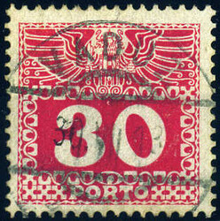 4175060: Österreich. Portomarken in FL verwendet