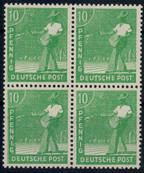 10 Pf dkl´gelblichgrün, beste Farbe, postfr. Pracht, Attest Arge ...