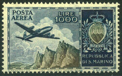 5590: San Marino - Airmail stamps