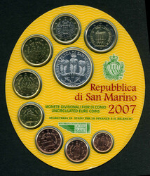 40.430.10.10: Europe - San Marino - Euro - Coins - sets