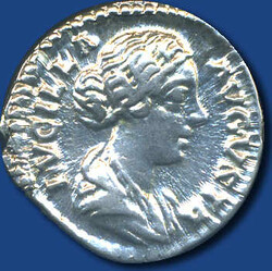 10.30.400: Ancient Coins - Roman Imperial Coins - Lucilla, Wife of Lucius<br />Verus