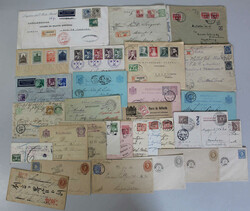 1890-1975 (ca.), sicher an die 250 Bedarfsbelege, Hauptteil vor 1945, ...