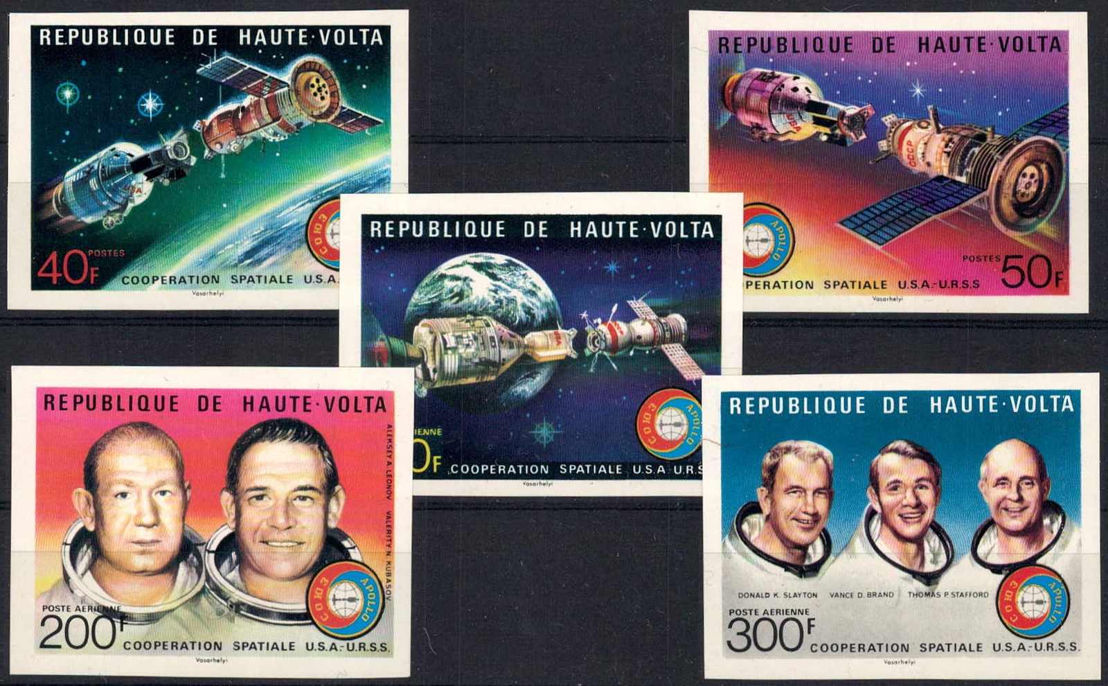 1975 Weltraum ungez., breitrand., postfr. Luxus