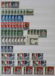 1949-1959 ungebr. Bestand nur kpl. Ausgaben in untersch. Erhaltung ...