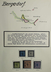 20: Old German States Bergedorf - Collections