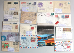 ANTARKTIS/ARKTIS schönes Lot mit 42 Belegen mit vielen interessanten ...