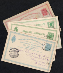 1896-1918 Lot m. 4 versch. GA von St. Thomas n. Deutschland, dabei 2x ...