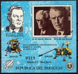 4905: Paraguay - Souvenir / miniature sheetlets