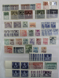 1920-1983 postfr. anfangs wenig ungebr. Slg. mit u.a. 929/32, ...