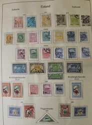 7090: Collections and Lots Baltic States - Collections