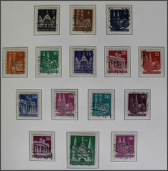 1945-1949 Slg. mit 1/51 I/II postfr. kpl. inkl. 49 I gepr. Schlegel ...