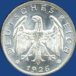 1 RM Adler, 1926 EAutomatically generated translation:1 RM eagle, ...
