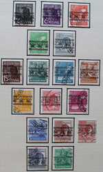 1945-1960 gestpl. Slg. mit Bizone ab 1/34 mit 36/51 I/II (400€), ...